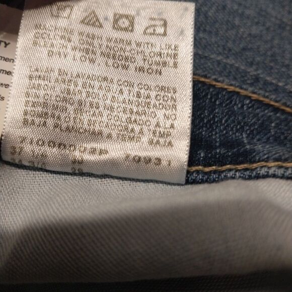 New Lee Riders Women's Bootcut Jeans Sz 14P Denim Blue Mid Rise Stonewashed - Picture 9 of 9